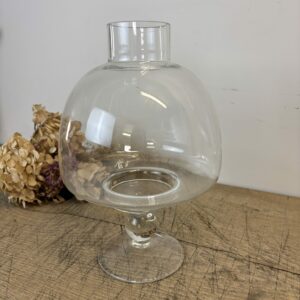 Bougeoir en verre