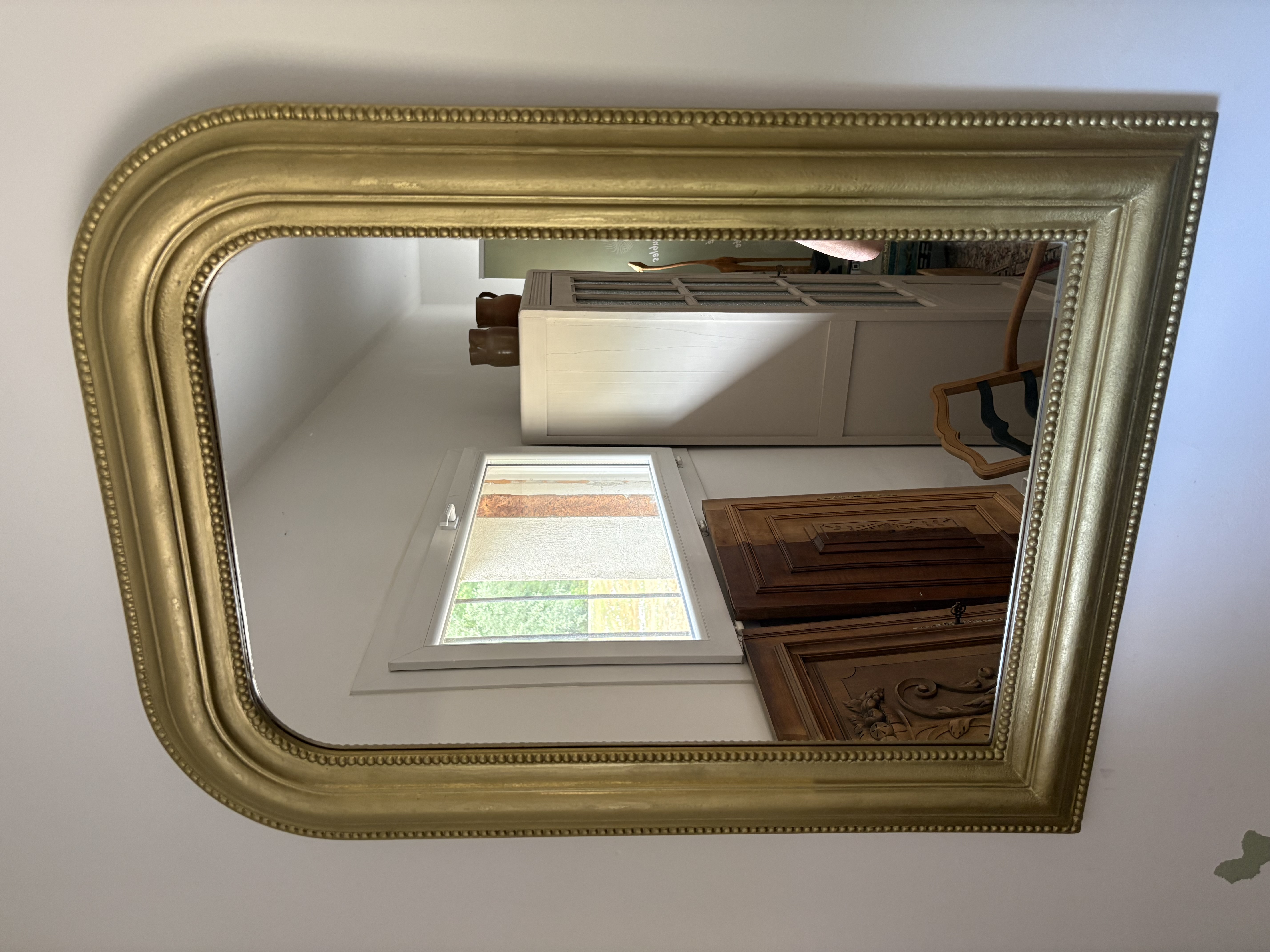 Miroir doré