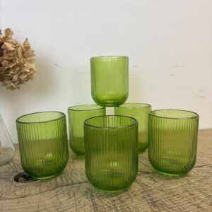 Lot de 6 verres à eau