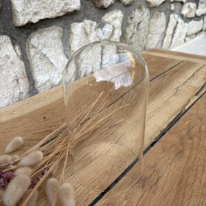 grande cloche en verre